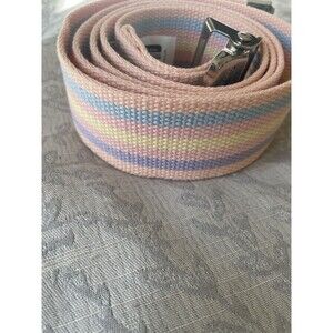 Transfer Gait Belt 60”Long, 2” Wide, Pastel Stripe, Canvas
